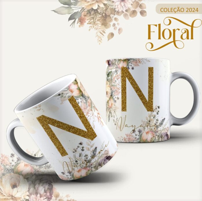 Agenda 2024 Floral Gold