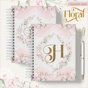 Agenda 2024 Floral Rosa Clean
