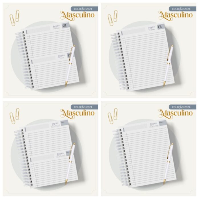 Agenda 2024 Gold Masculino