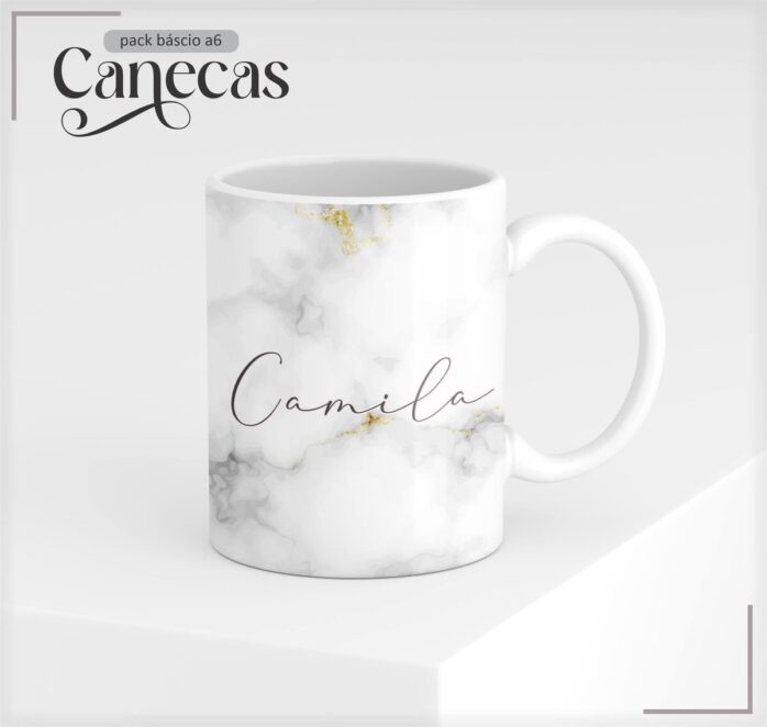 Agenda 2024 Marble Cinza