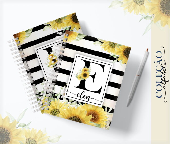 Agenda Alfabeto Girassol