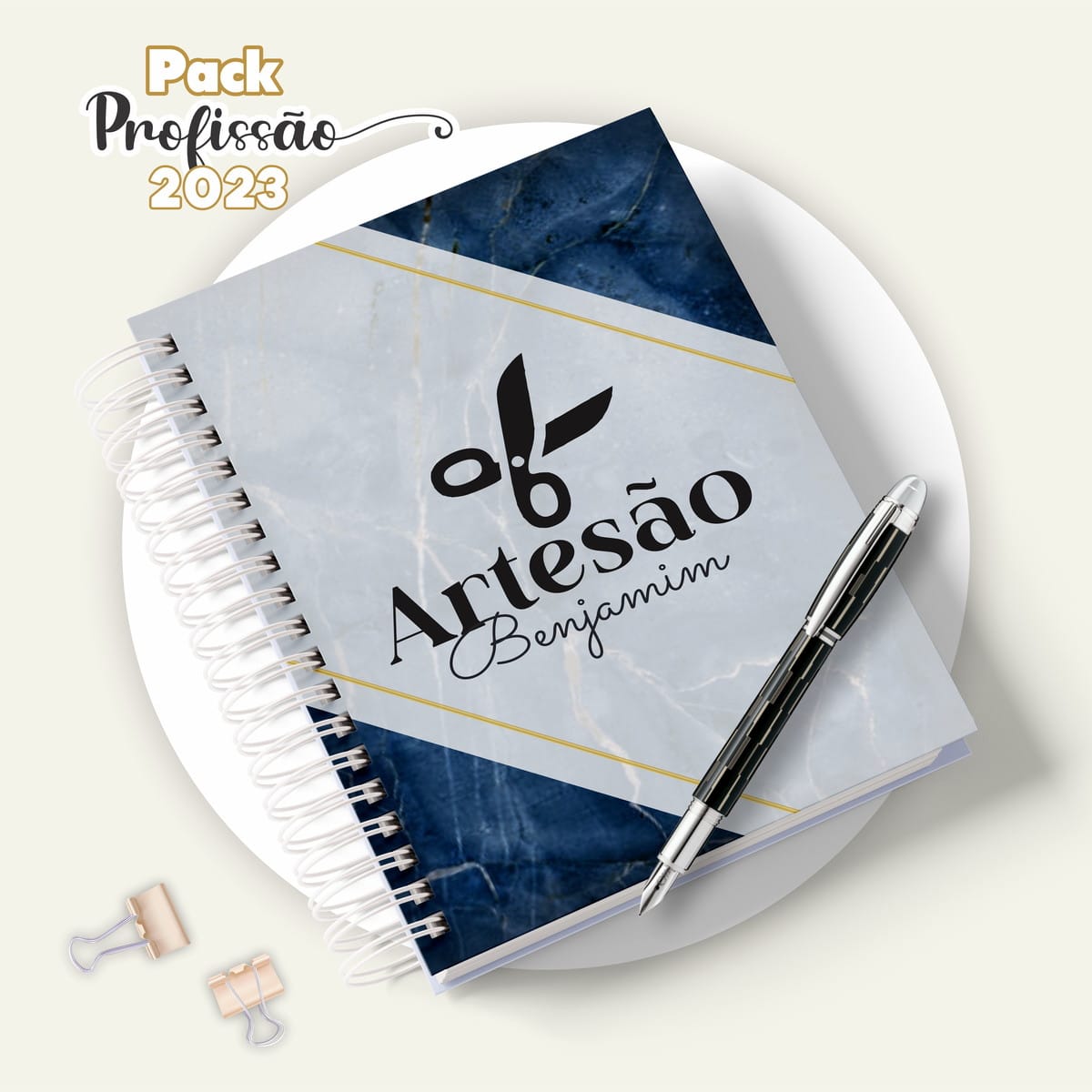 Agenda Artesão Masculina Digital para Sublimar e Encadernar 2 Agenda Artesão Masculina Digital para Sublimar e Encadernar - Imagem 2
