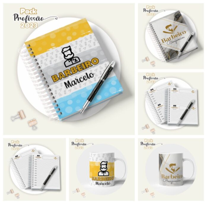 Agenda Barbeiro Masculina