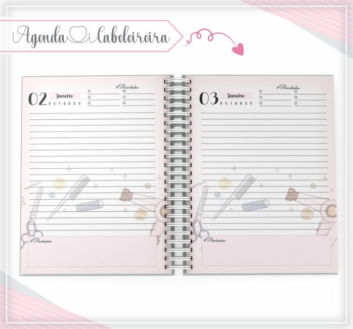 Agenda Cabelereira