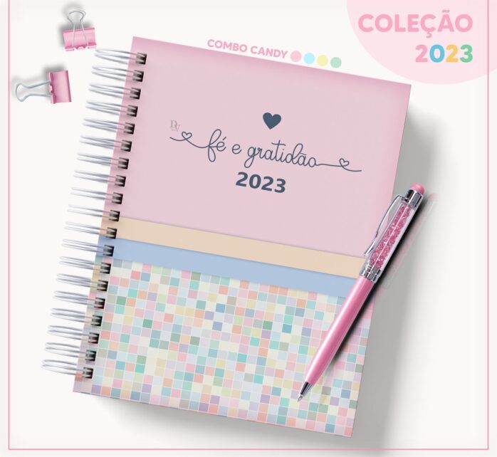 Agenda Candy Fé e Gratidão