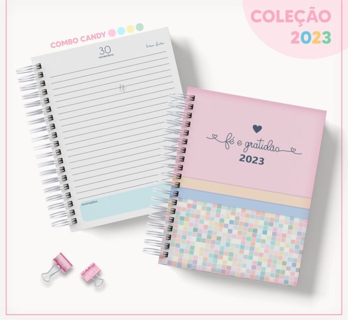 Agenda Candy Fé e Gratidão