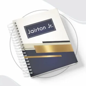 Agenda Checklist Masculina Azul