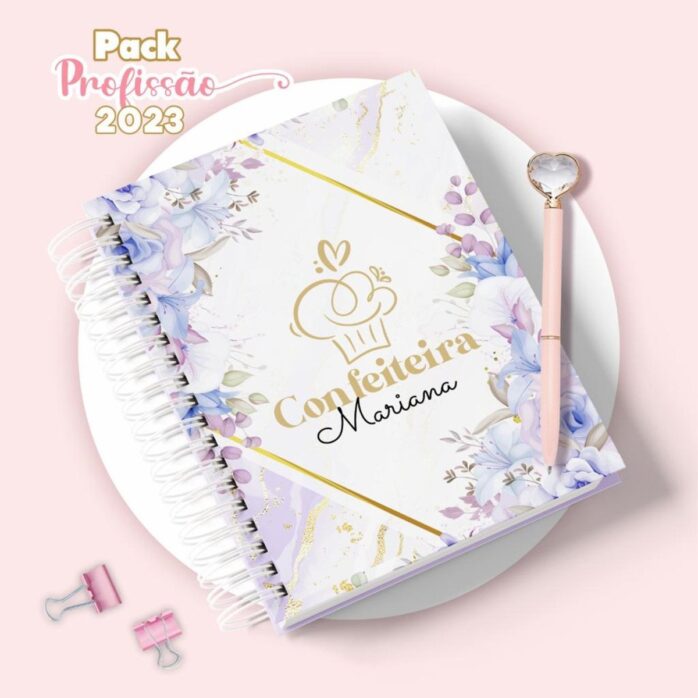Agenda Confeiteira Feminina