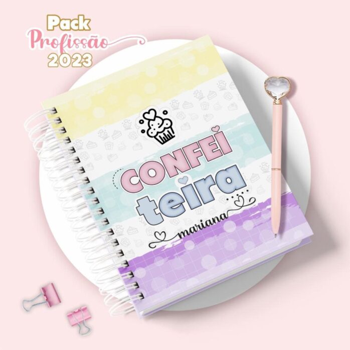Agenda Confeiteira Feminina