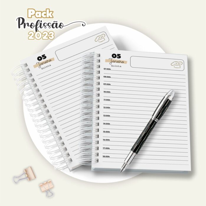 Agenda Confeiteiro Masculina