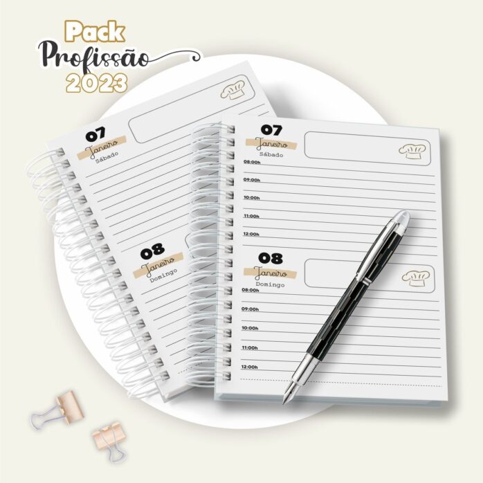 Agenda Confeiteiro Masculina