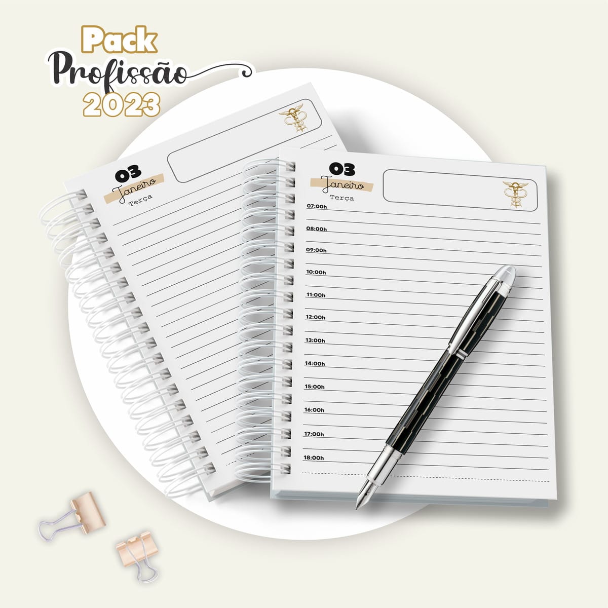 Agenda Contabilidade Masculina Kit Digital para Contador 3 Agenda Contabilidade Masculina Kit Digital para Contador - Imagem 3