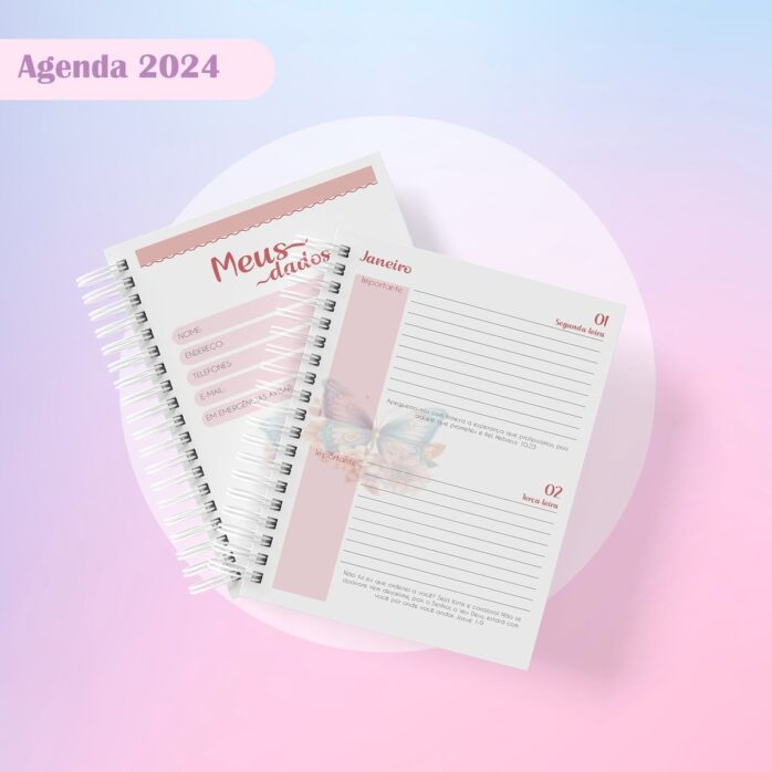 Agenda Cristã Feminina Datada 2024