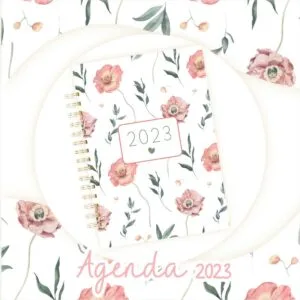 Agenda Datada 2023 Floral Rosinha 14 Agenda Datada 2023 Floral Rosinha