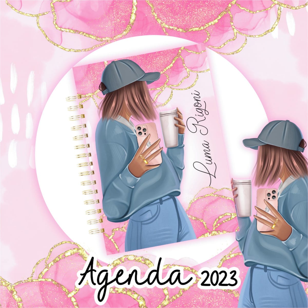 Agenda Datada 2023 Digital para Imprimir e Personalizar 1 Agenda Datada 2023 Digital para Imprimir e Personalizar