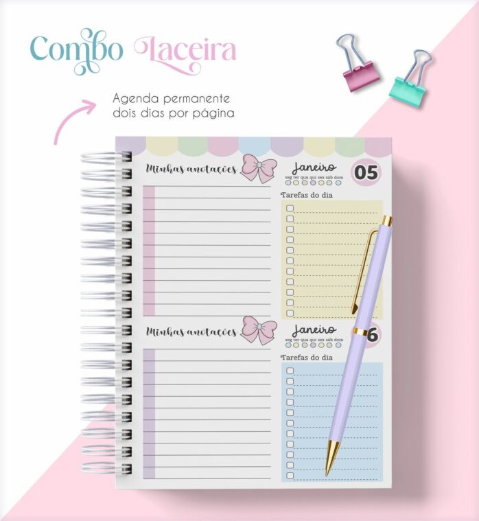 Agenda e Pedidos Laceira