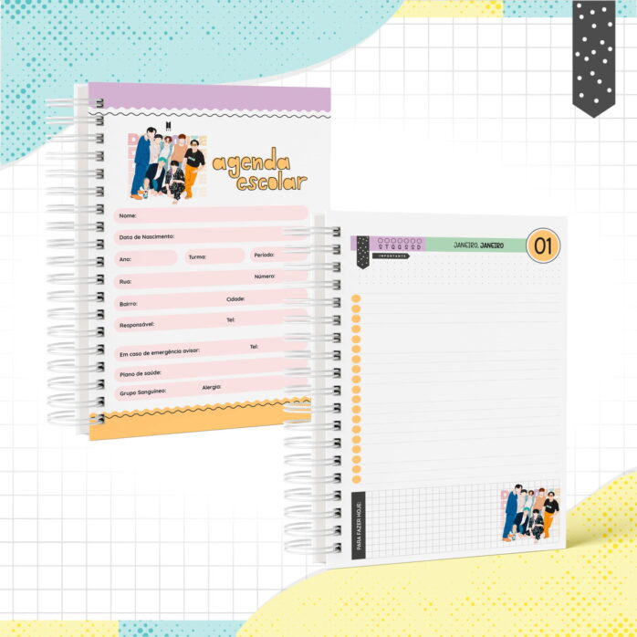 Agenda Escolar BTS