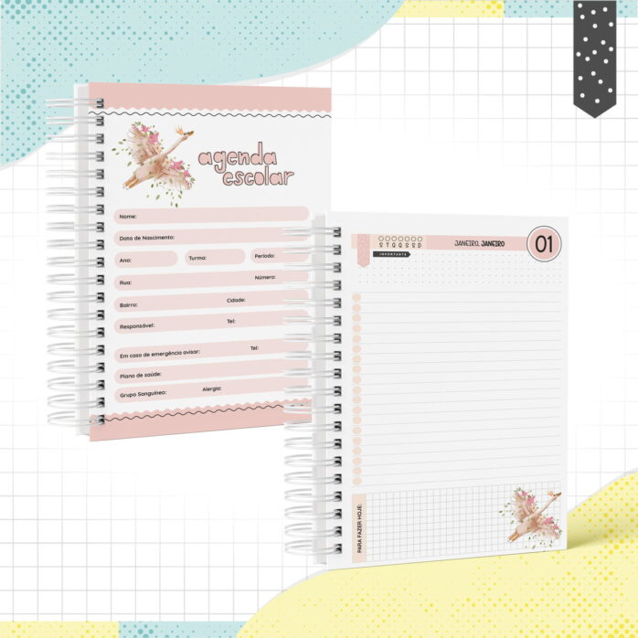 Agenda Escolar Cisne