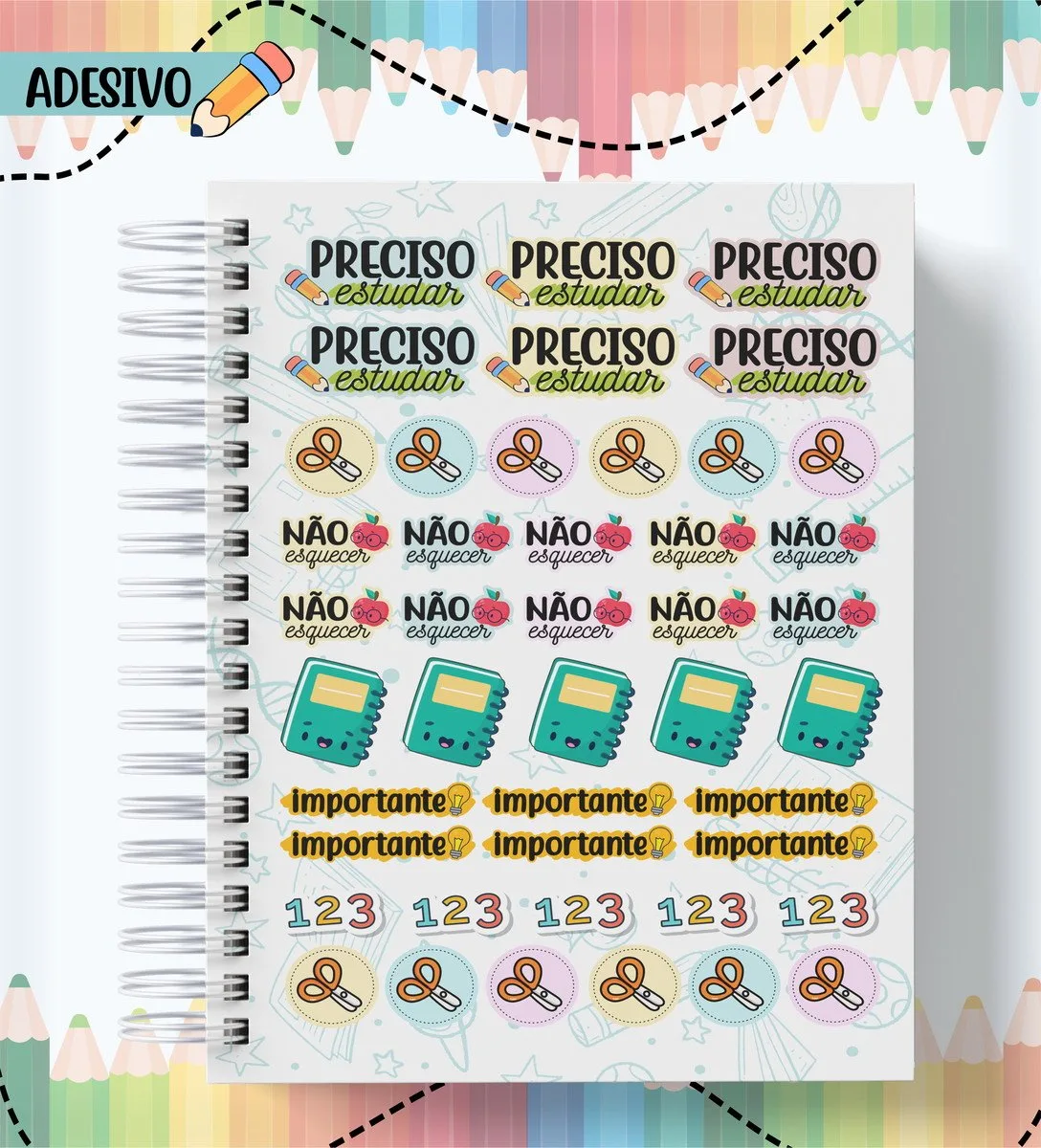 Agenda Escolar Colorida 3 Agenda Escolar Colorida