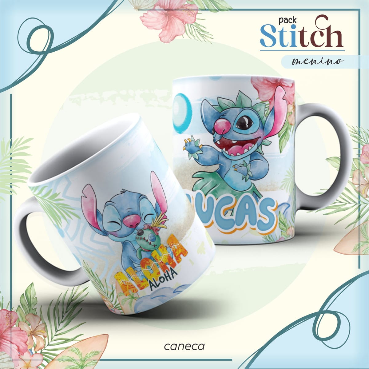 Agenda Escolar Stitch Menino Arquivo Para Encadernação 2 Agenda Escolar Stitch Menino Arquivo Para Encadernação - Imagem 2