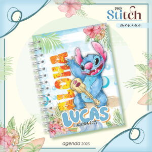 Agenda Escolar Stitch Menino Arquivo Para Encadernação 11 agenda escolar stitch menino arquivos encadernacao