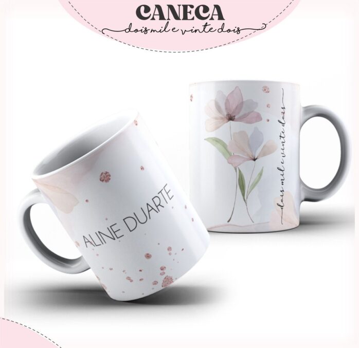 Agenda Feminina Floral