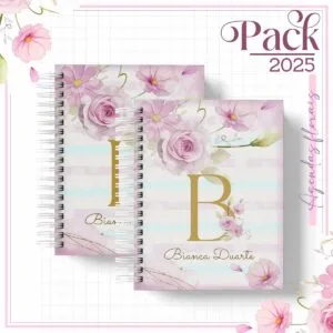 Agenda Feminina Floral Candy 2025