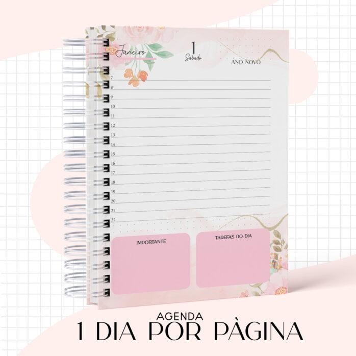 Agenda Feminina Psicologia 2022