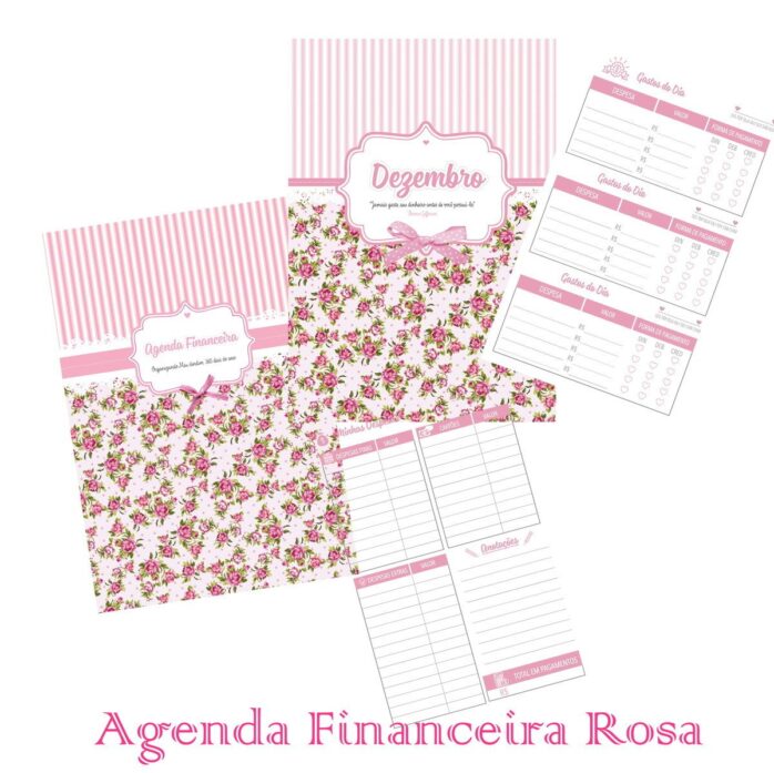 Agenda Financeira Rosa