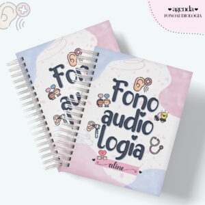Agenda Fonoaudiologia Digital Feminina Personalizável