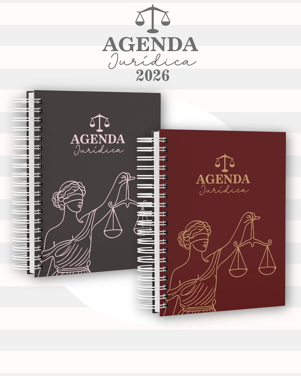 Agenda Jurídica 2026 Digital com 11 Capas para Sublimação 2 Agenda Jurídica 2026 Digital com 11 Capas para Sublimação - Imagem 2