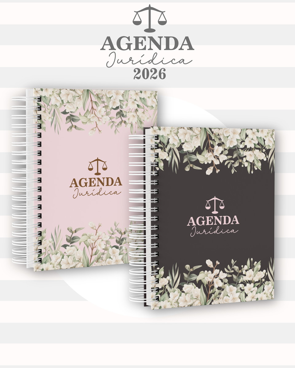 Agenda Jurídica 2026 Digital com 11 Capas para Sublimação 1 Agenda Jurídica 2026 Digital com 11 Capas para Sublimação