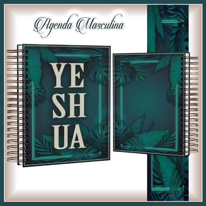 Agenda Masculina Yeshua Verde