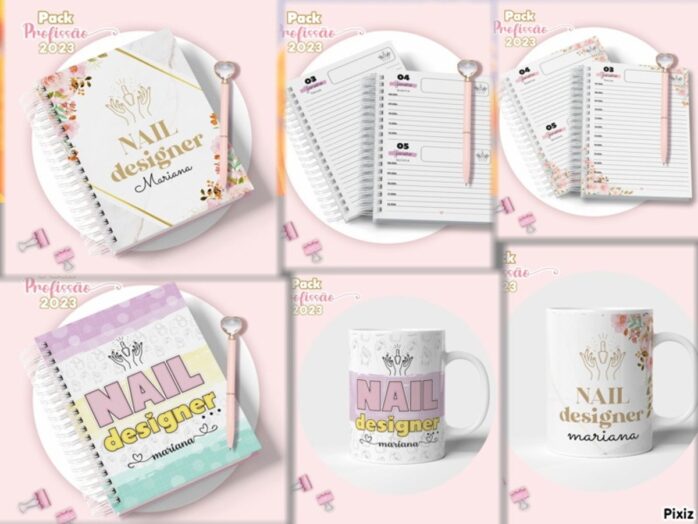 Agenda Nail Designer Feminina