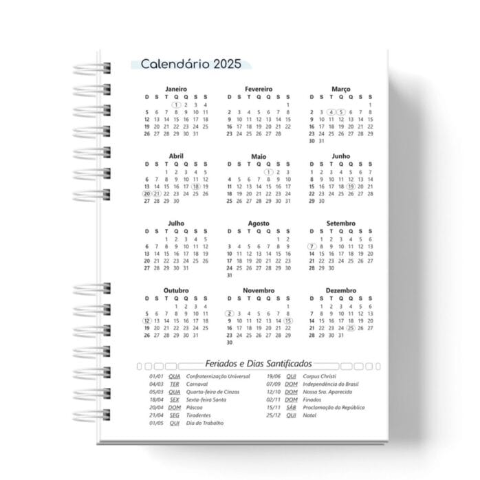 Agenda Nossa Senhora 2025