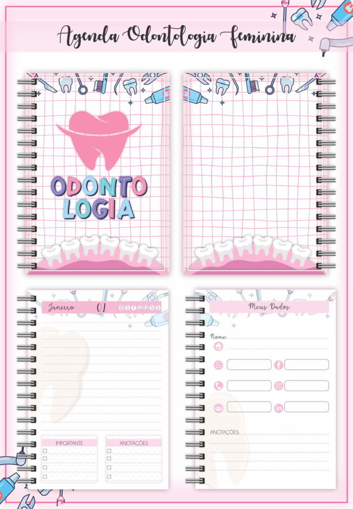Agenda Odontologia Feminina