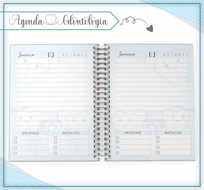 Agenda Odontologia Masculino