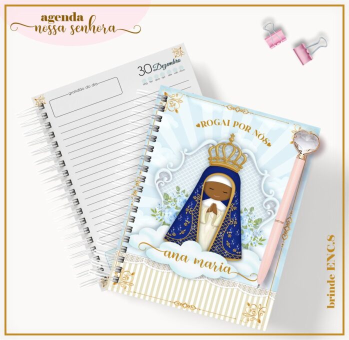 Agenda Permanente Datada Nossa Senhora