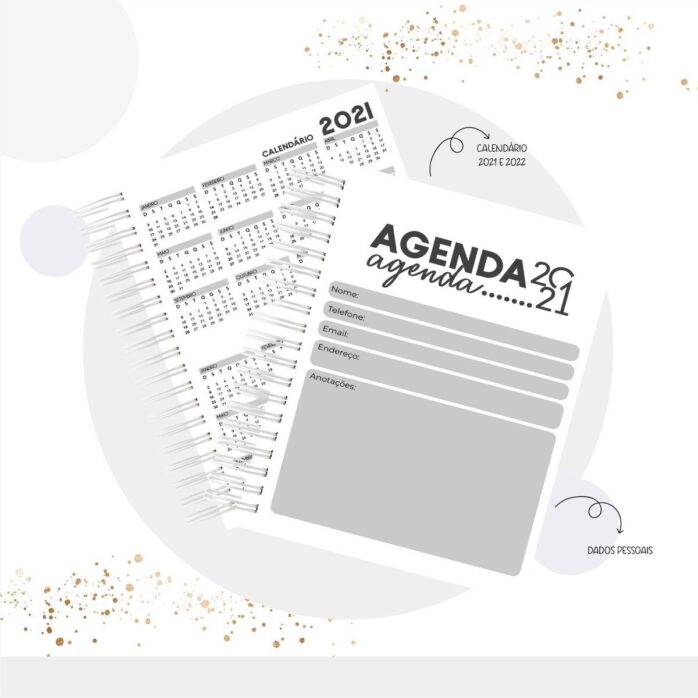 Agenda Permanente Laranja