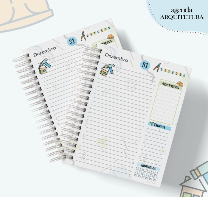 Agenda Profissão Arquitetura Masculino