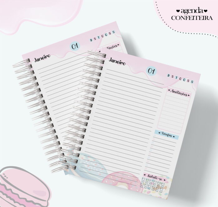 Agenda Profissão Confeiteira