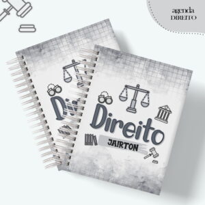 Agenda Digital Direito Masculina Personalizável 11 agenda profissao direito masculino arquivo digital