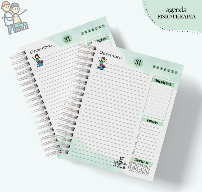 Agenda Profissão Fisioterapia Masculino