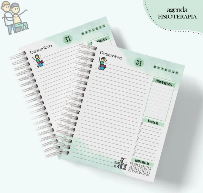 Agenda Profissão Fisioterapia Masculino