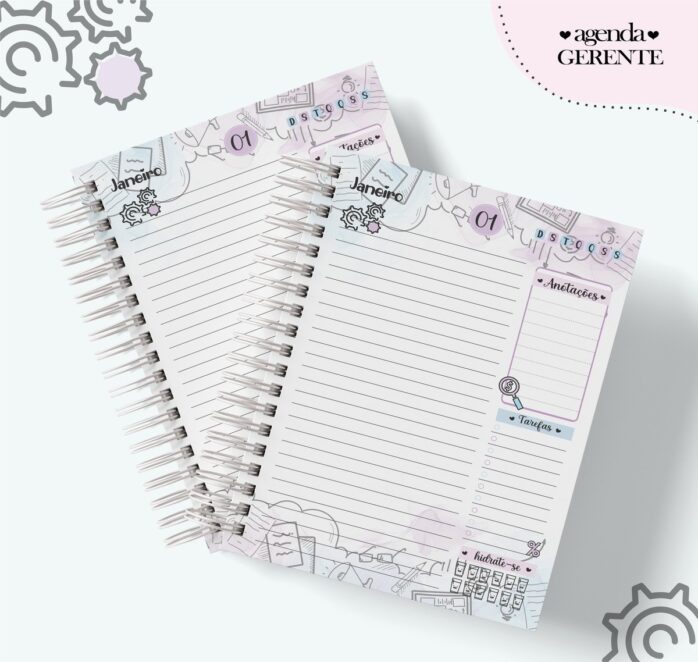 Agenda Profissão Gerente Feminino