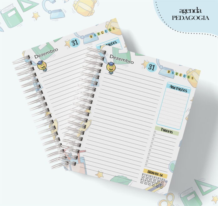 Agenda Profissão Pedagogia Masculino