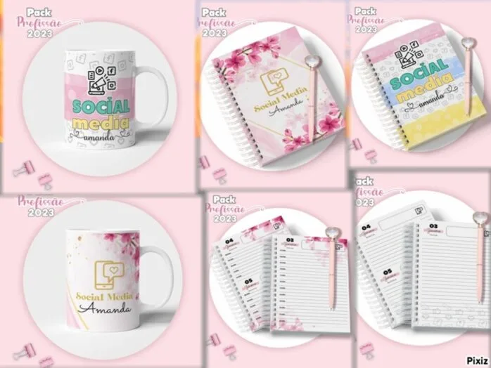 Agenda Social Media Feminina