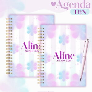 Agenda Teen 2026 Digital para Imprimir e Montar 11 agenda teen 2026 permanente 02 arquivo digital 4