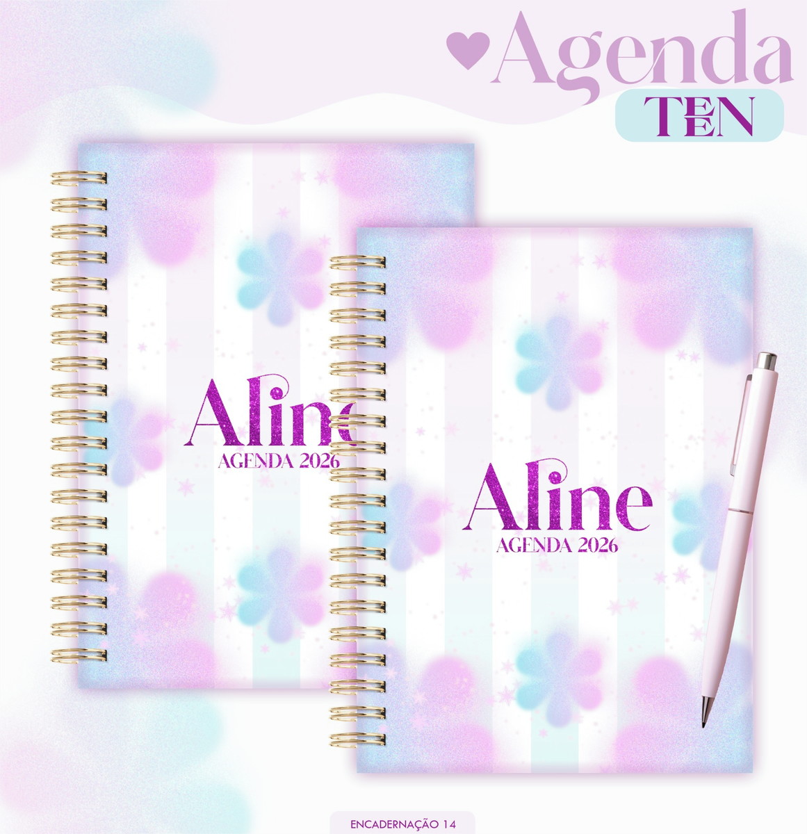 Agenda Teen 2026 Digital para Imprimir e Montar 1 Agenda Teen 2026 Digital para Imprimir e Montar