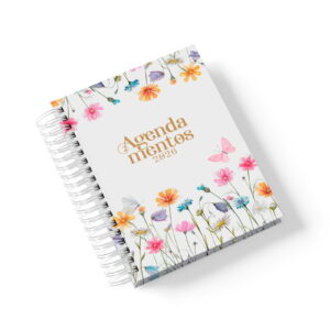 Agenda 2026 Floral Botânica para Imprimir 10 agendamentos datados 2026 arquivo digital